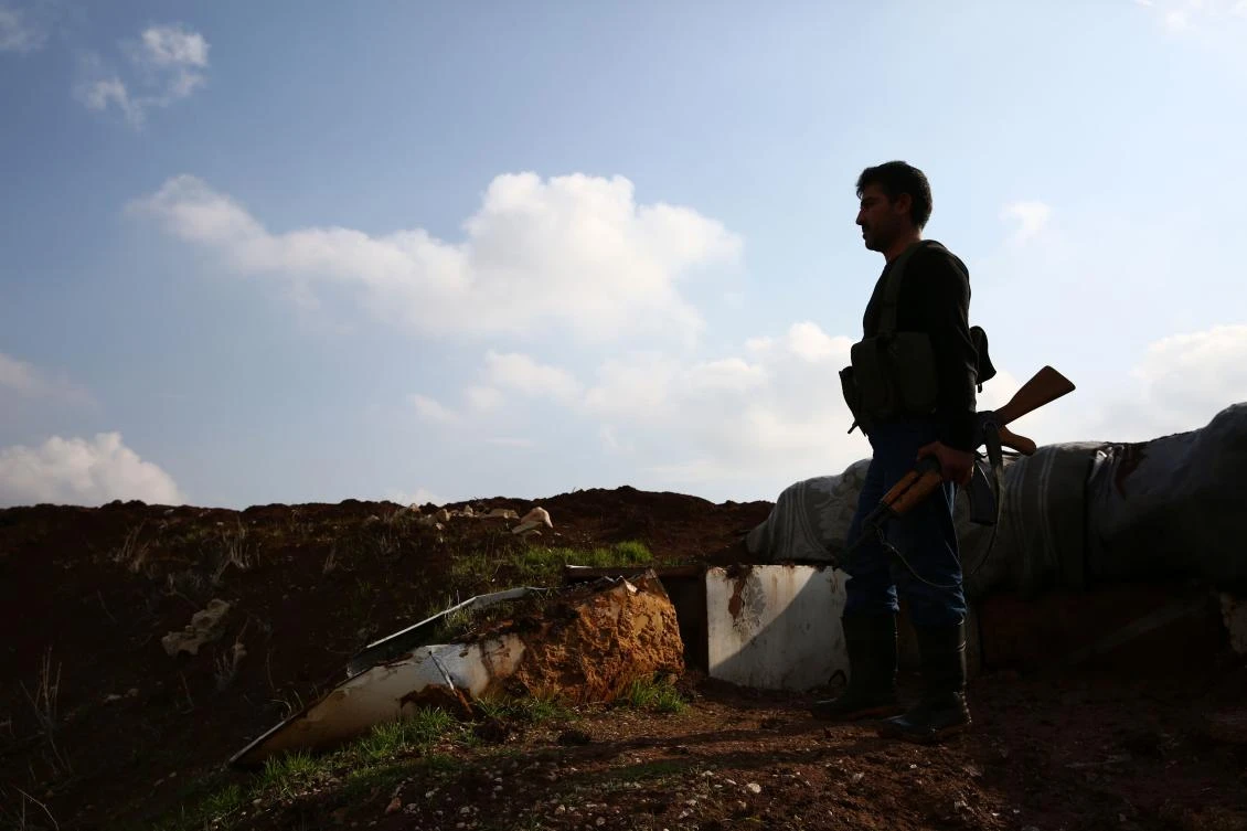 The Al-Qaeda-linked Levant Liberation Committee and the Turkey-backed Nour el-Din el-Zinki group blamed each other for triggering the fighting (File/AFP/Nazeer Al-Khatib)