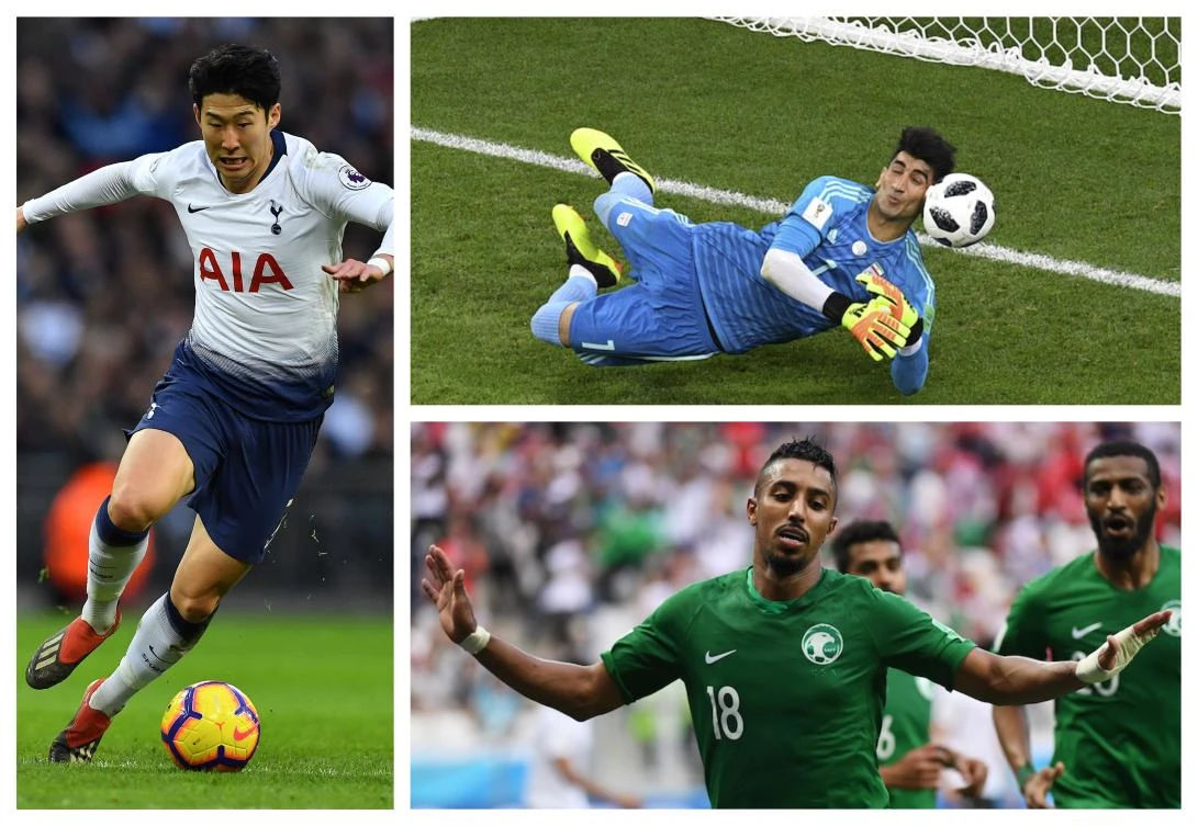 Son, Beiranvand and Al-Dawsari are just three players to watch out for at this month's Asian Cup. (AFP)