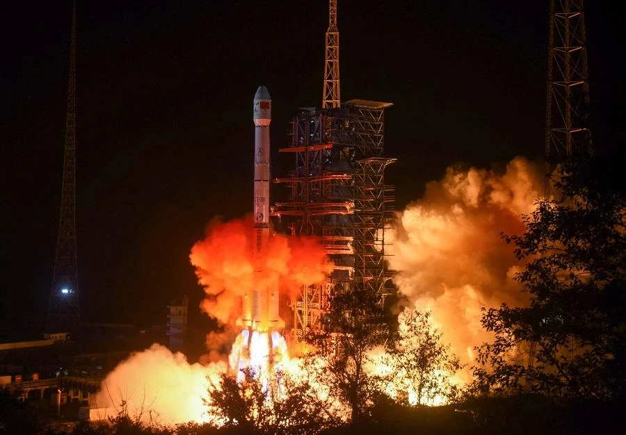 China launched a rover early on December 8 destined to land on the far side of the moon, a global first that would boost Beijing's ambitions to become a space superpower, state media said. (AFP)