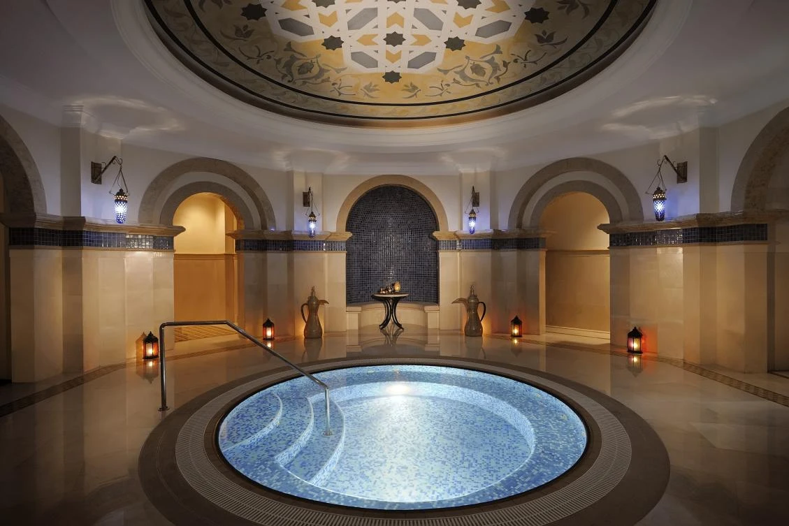 Oriental hammam pool at the One & Only Spa in Dubai. (Supplied)