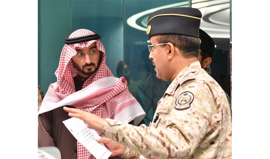 Newly appointed minister visits Saudi National Guard command center