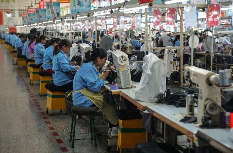 While analysts still believe China should still achieve its growth target of 6.5 percent for 2018, that would be the weakest rate in almost three decades. (AFP)