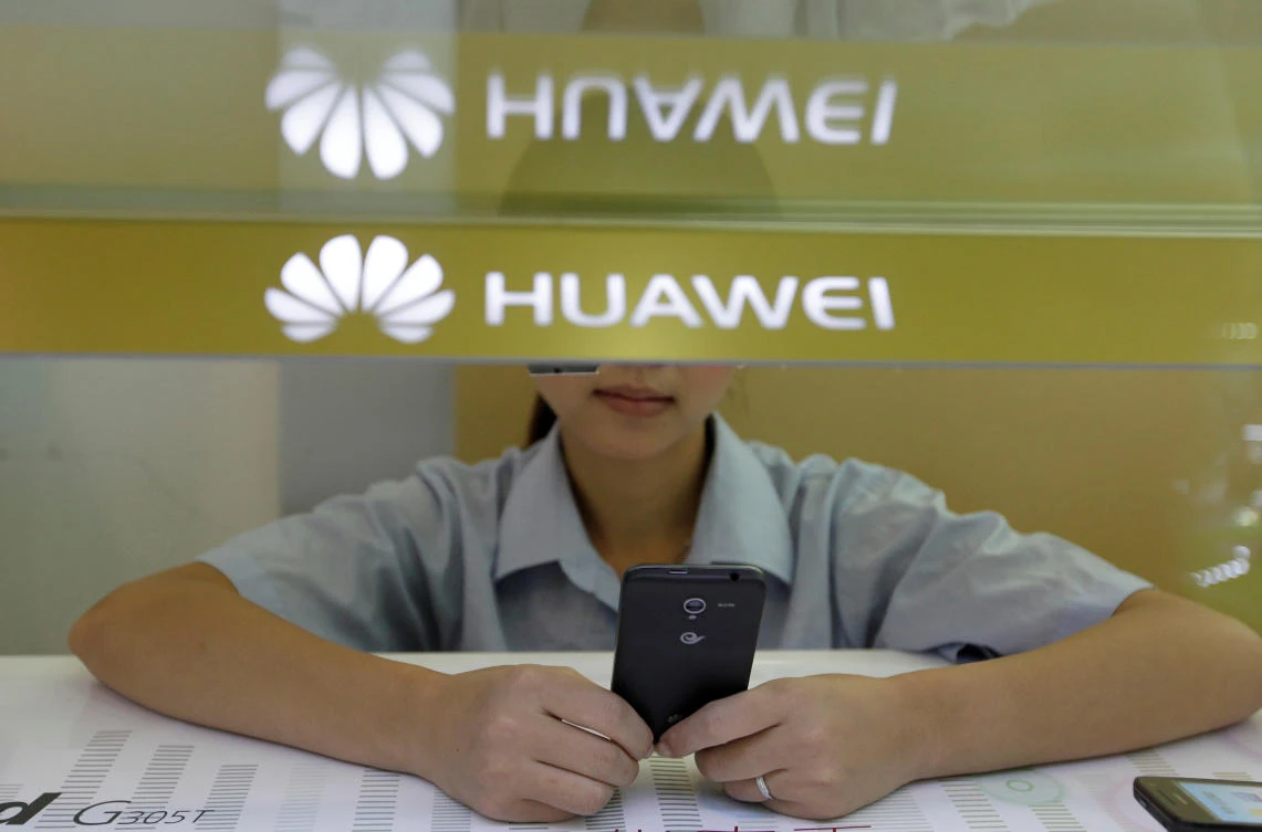Canada’s inclusion of Huawei technology in 5G network infrastructure would pose a risk to the US, Democratic Senator Mark Warner said. (Reuters)