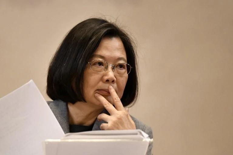 Taiwan President Tsai Ing-wen has said the island would not accept a ‘one country, two systems’ political arrangement with China. (AFP)