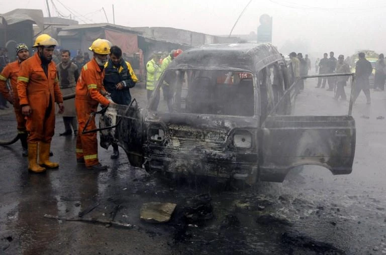 The explosion took place outside a mosque in the Kali Bari area of the city. (File/AFP)