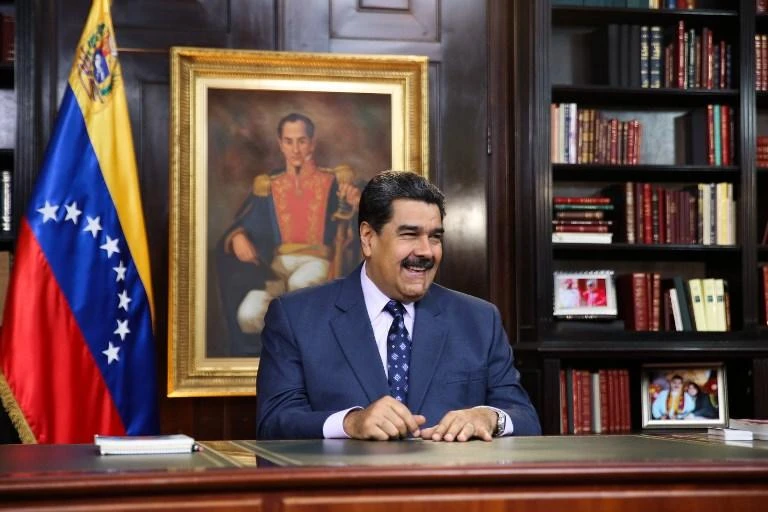 Nicolas Maduro is set to be sworn in on Thursday for a second six-year term after elections widely condemned by the international community. (AFP)