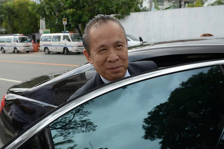 The DOJ has found cause to indict Kazuo Okada for three counts of swindling after he acquired “through mistake or fraud” $3.15 million in salary and consultancy fees. (File/AFP)
