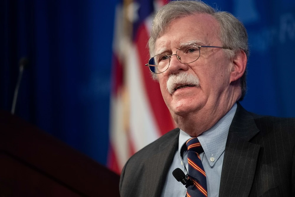 US National Security Advisor John Bolton speaks in Washington, DC, on December 13, 2018. (File/AFP)
