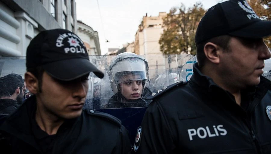Police have conducted a steady stream of raids against Gulen’s alleged supporters since the July 2016 coup attempt, in which 250 people were killed. (File/AFP)