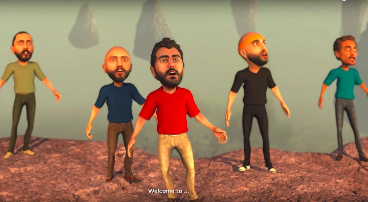 Jordan based indie-pop band, Hayajan. (Supplied)