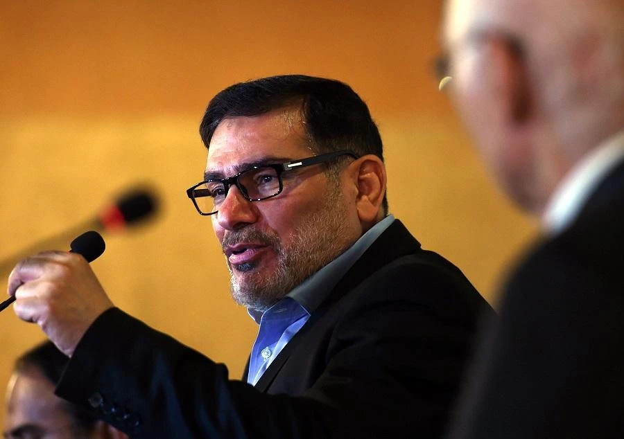 Ali Shamkhani said “the Americans asked to hold talks” during his visit to Kabul. (File/AFP)