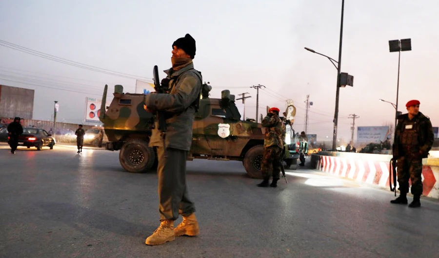 Meanwhile in Afghanistan’s western Badghis province, the provincial governor’s spokesman says eight security force members were killed in two Taliban attacks late Sunday. (File/AFP)