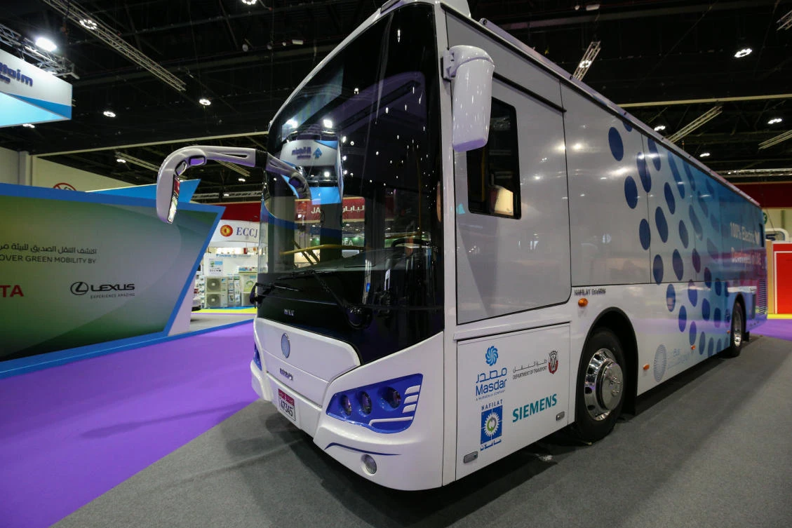 Abu Dhabi launches Middle East’s first electric passenger bus