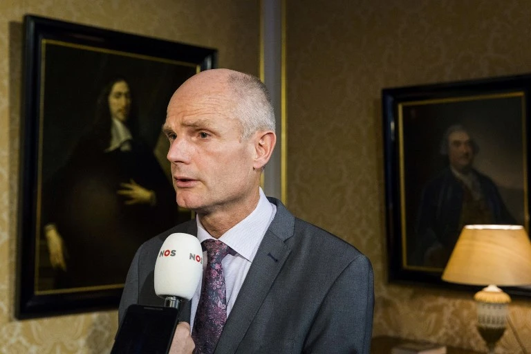 The Dutch intelligence service "has strong indications that Iran was involved in the assassinations of two Dutch nationals of Iranian origin, in Almere in 2015 and in The Hague in 2017," Dutch Foreign Minister Stef Blok. (AFP)