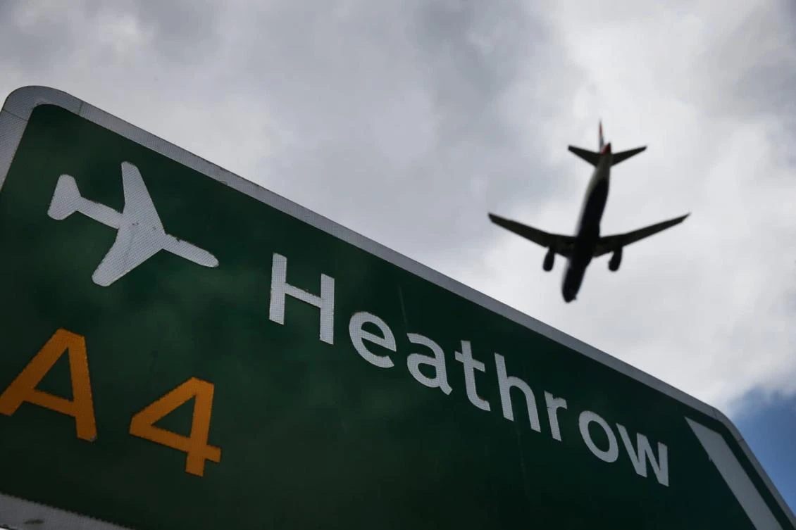 Heathrow Airport had suspended all departures following a drone sighting. (Getty Images)