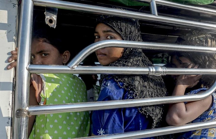 Hundreds of thousands of Rohingya Muslims have fled Myanmar since a military crackdown started in 2017. (File/AFP)