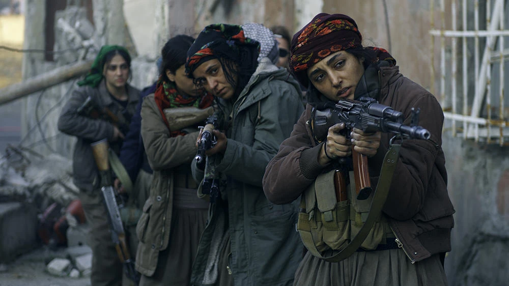A still from the film 'Girls of the Sun'. (Supplied)