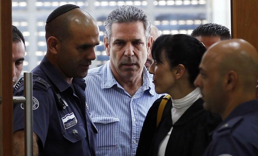 Gonen Segev served as energy and infrastructure minister from 1995 to 1996. (File/AFP)