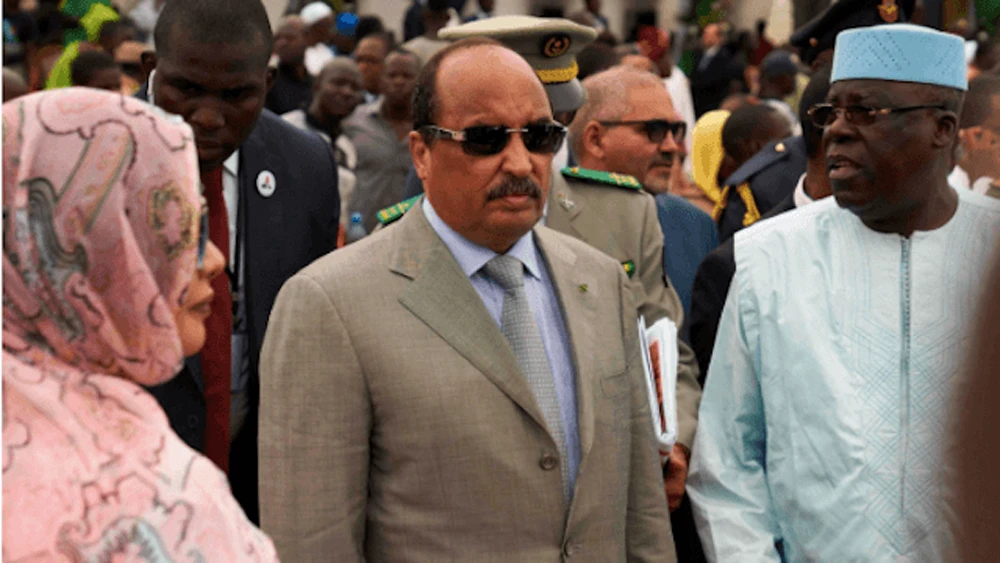 Mauritanian president leads rally aimed at cooling ethnic tensions