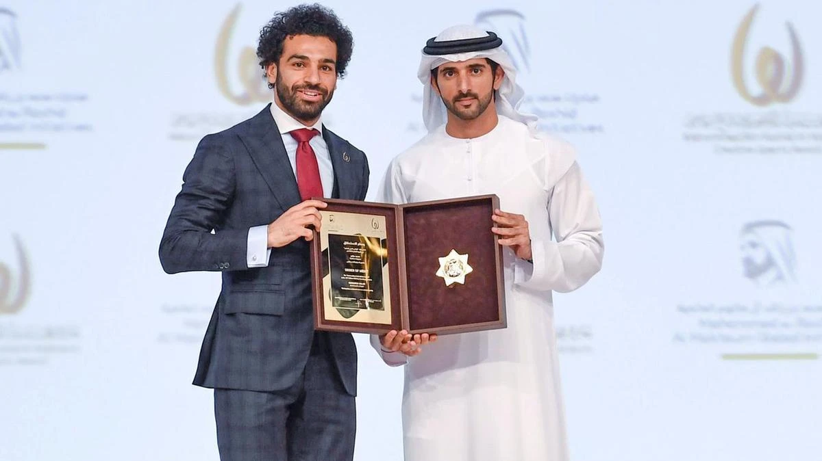 Dubai ruler honors Mo Salah as Arab athlete of the year