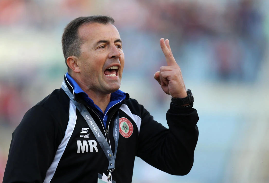 Lebanon coach Miodrag Radulovic hits out at ref after Qatar defeat