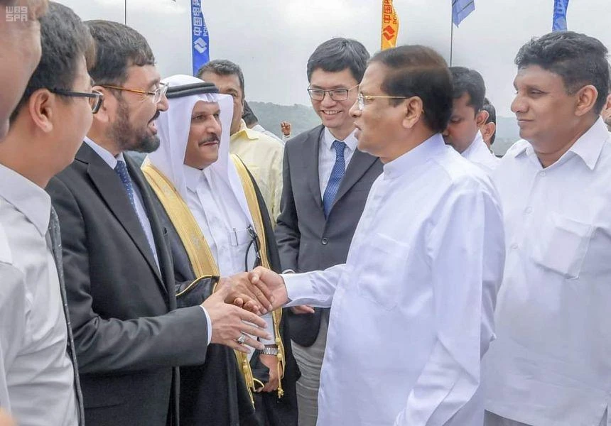 Saudi funded water supply project opens in Sri Lanka