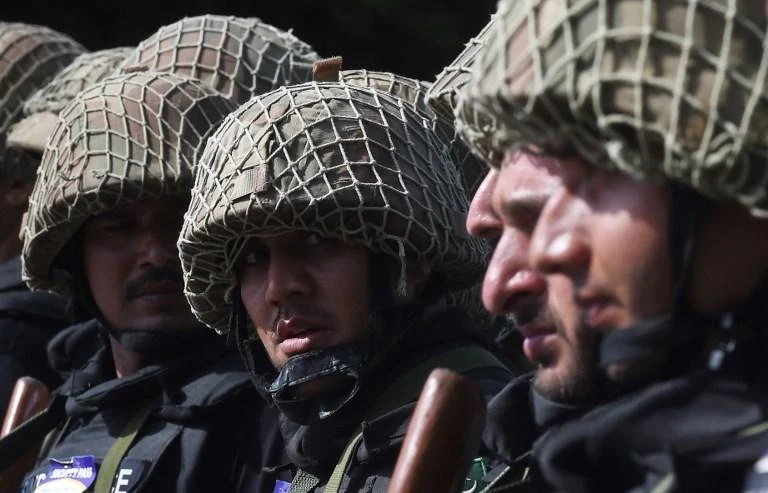 Pakistan security forces based in Baluchistan province have been regularly targeted by militants and ethnic separatists waging a low-level insurgency. (AFP)