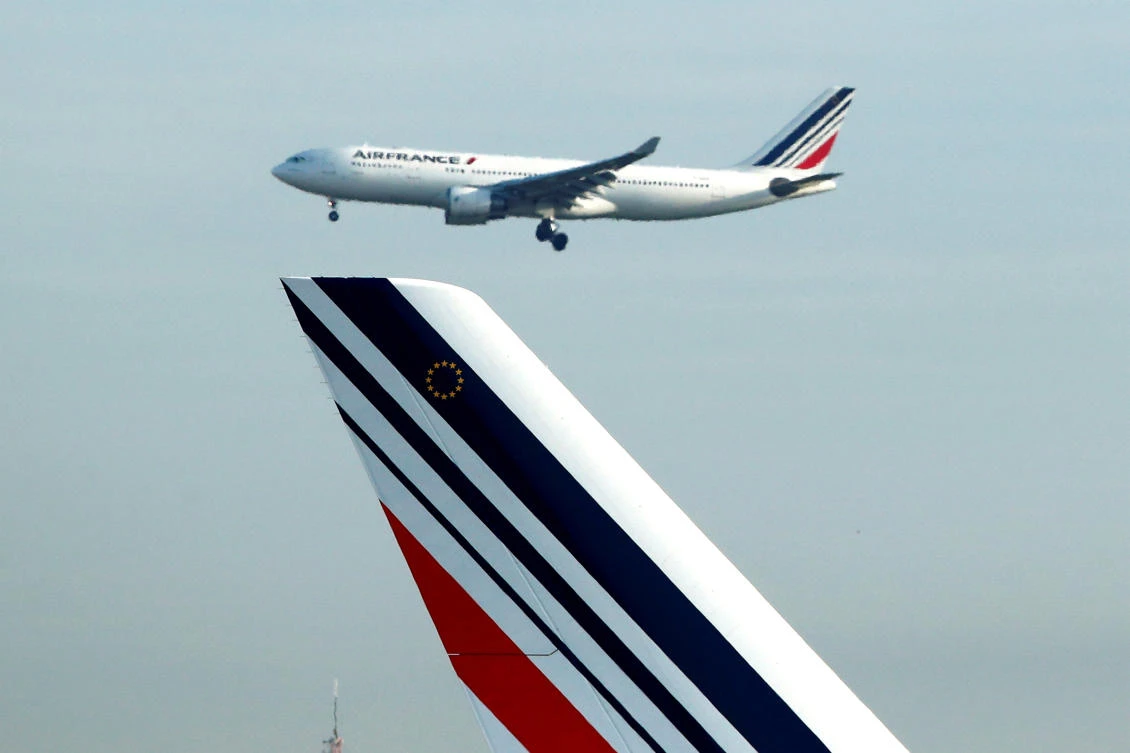 The labor deal provided for an increase of 2 percent for 2019 for all Air France employees. (Reuters)