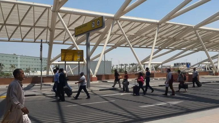 Egypt deported a German citizen early Friday whom it detained in Cairo airport last month on suspicion of plotting terrorism, authorities said. (AFP)