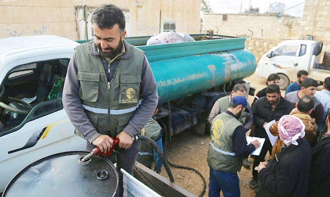 KSRelief steps up aid efforts in Jordan, Syria. (SPA)