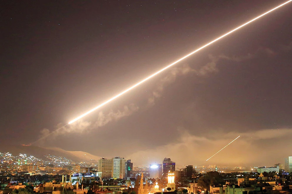 Damascus has been under missile attack by US in the past. (AP)