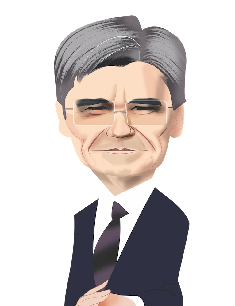 Joe Kaeser, CEO of German engineering giant Siemens. (Illustration by Luis Grañena)