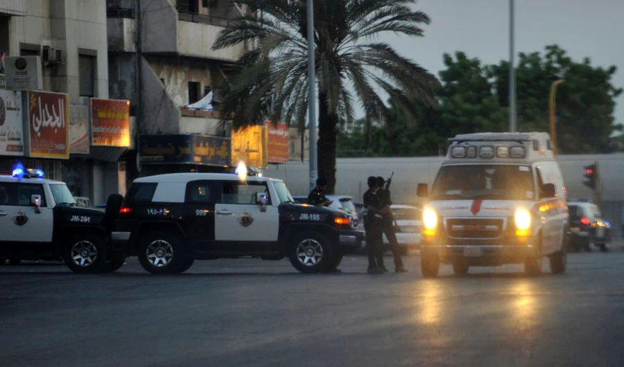 Jeddah police have beefed up security patrols on Saturday after a neighborhood melee erupted. (File photo)