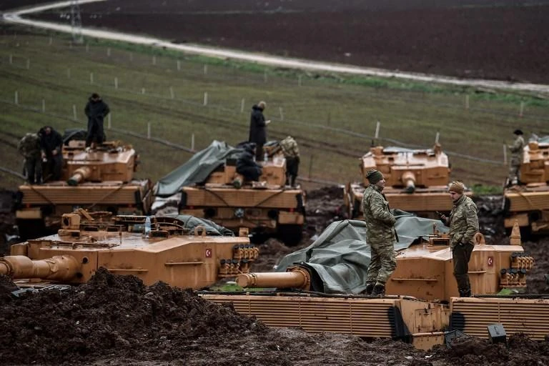 Over the weekend, Turkey carried out counter-terrorism operations against the alleged members of Syria’s former Al-Qaeda affiliate Hayat Tahrir Al-Sham (HTS) in cities throughout the country. (AFP)
