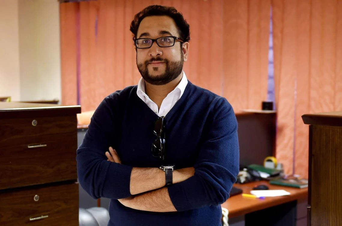 Freelance reporter Asad Hashim was named as winner of the 2018 Agence France-Presse Kate Webb Prize for his coverage of the plight of ethnic Pashtuns and blasphemy issues in Pakistan. (AFP)