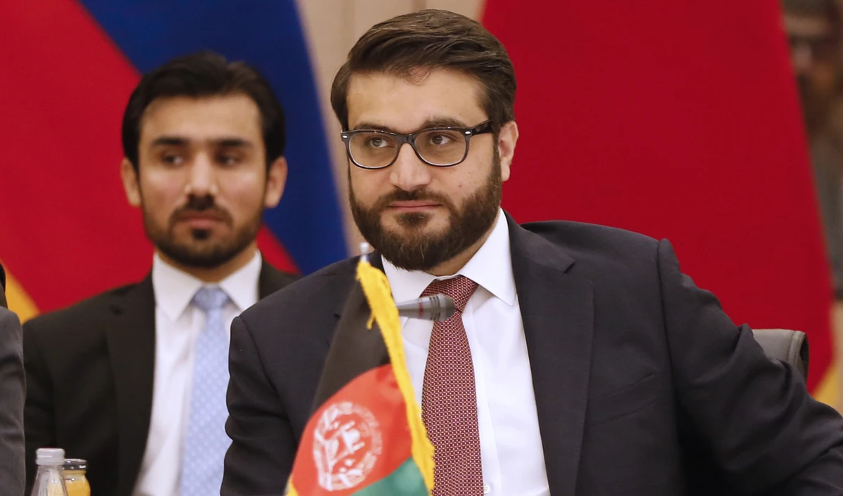 In this file photo, Afghanistan’s National Security Adviser Hamdullah Mohib listens during the first meeting of national security secretaries of Afghanistan, China, Iran, India and Russia, in the Iranian capital Tehran on Sept. 26, 2018. (AFP)