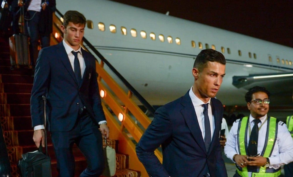 Juventus superstars including Cristiano Ronaldo land in Jeddah ahead of Supercoppa Italiana clash with Milan