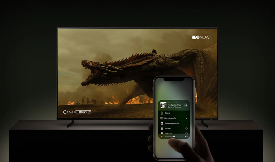 With AirPlay 2 support, Samsung customers will be able to play videos, photos, music, podcasts and more from Apple devices directly to Samsung Smart TVs.