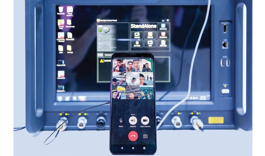Engineers from six OPPO R&D institutes worldwide participated in the video call using WeChat, with an inaugural message of ‘Hello OPPO, Hello 5G.’