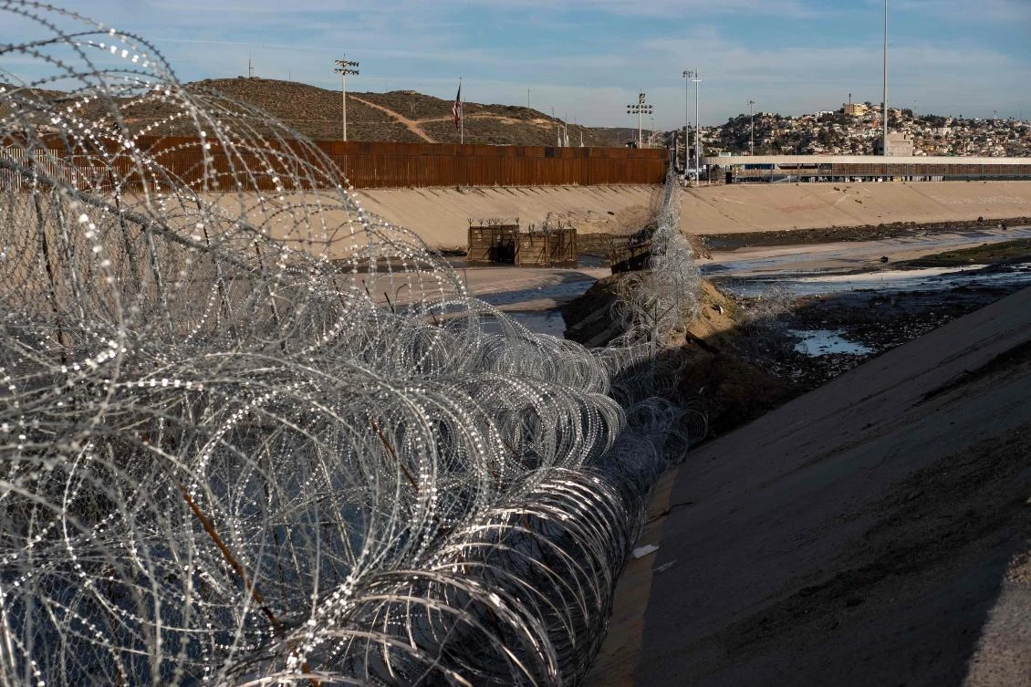 Twice since November, US Border Patrol agents have fired tear gas during attempted mass migrant crossings in the San Diego area. (AFP)