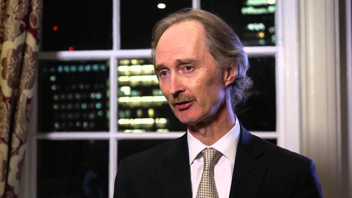 Pedersen is the fourth negotiator to have been appointed UN special envoy to Syria since the civil war broke out in 2011. (Screengrab)
