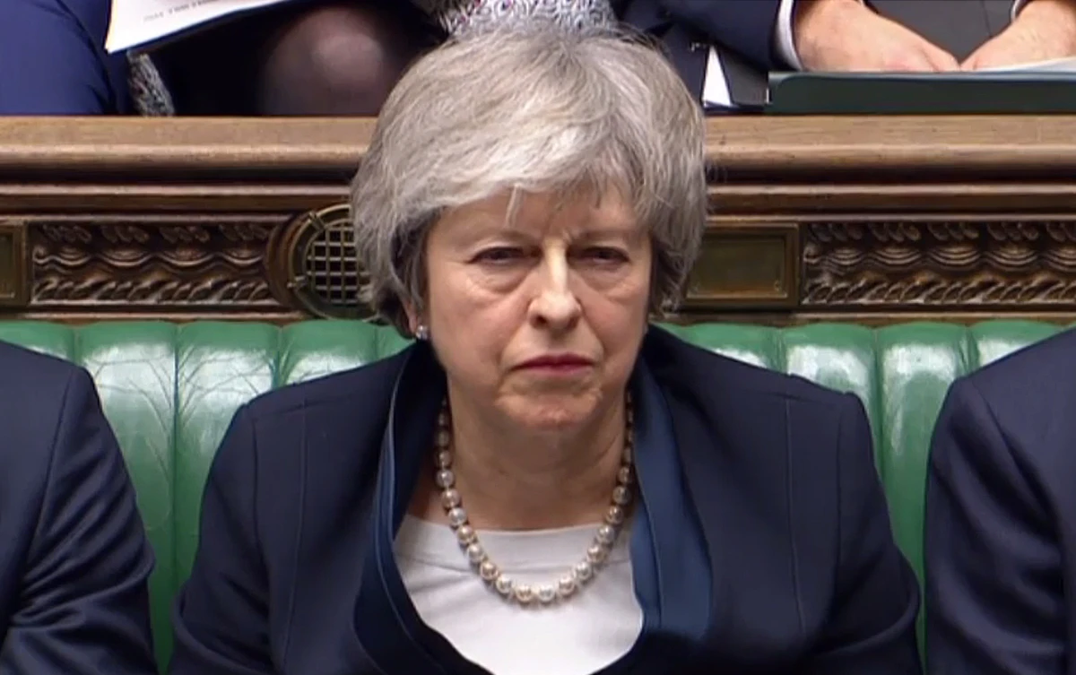British Prime Minister Theresa May on Tuesday urged MPs to vote in favour of the Brexit deal she has struck with the EU. (AFP/Screenshot)