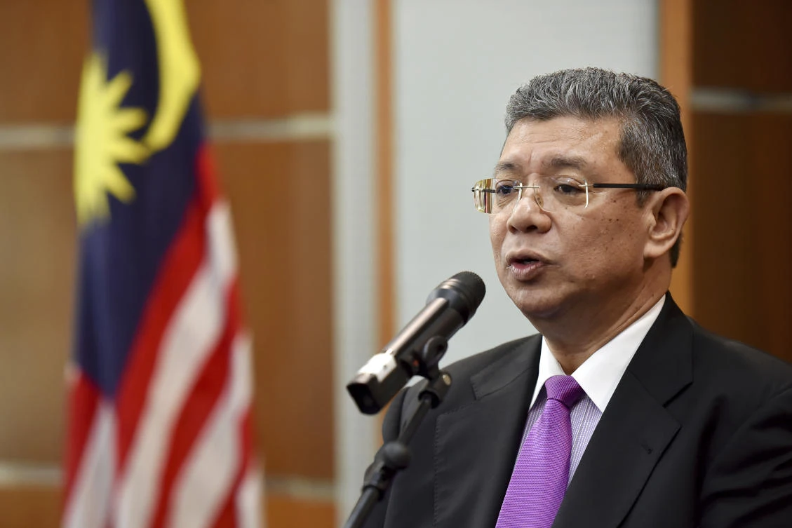 Malaysia Foreign Minister Saifuddin Abdullah said the country will not host any events in future involving Israel. (AP)