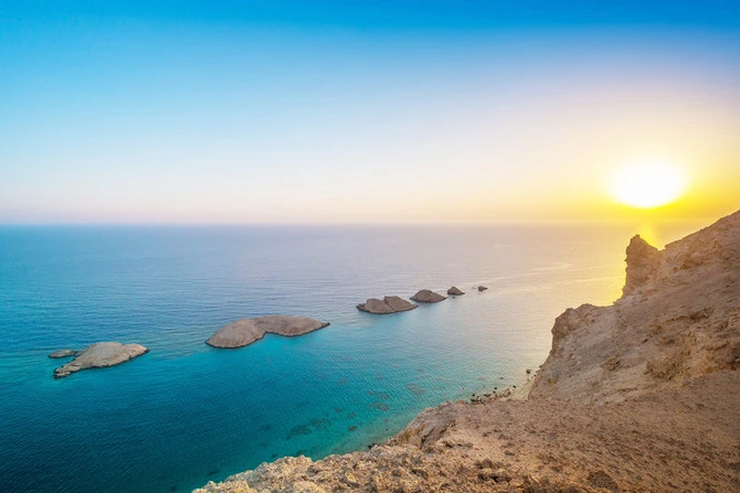NEOM Bay will have white beaches with a "temperate climate" and designed to be eco-friendly and generate energy from renewable sources. (File/Supplied)