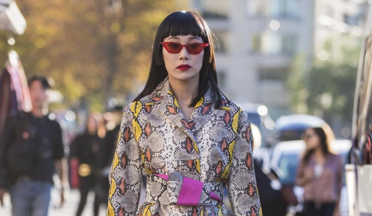 Snakeskin is a major trend in 2019. (Getty Images)