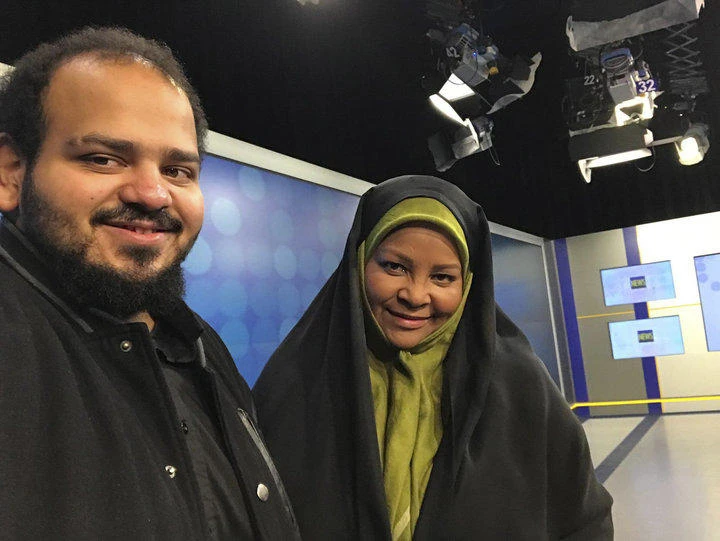 As a newscaster for Press TV, Marzieh Hashemi has been conducting interviews and reading the news as written by government loyalists in Iran. (AP)