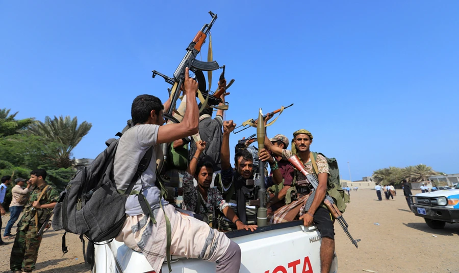 Houthi militants have been accused by a Yemen rights group of illegally detaining women and torturing them. (REUTERS/Abduljabbar Zeyad/File Photo)