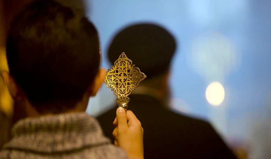 The spiritual leader of Egypt’s Coptic Orthodox Christians has made sectarian harmony a cornerstone of his domestic policy. (AP)