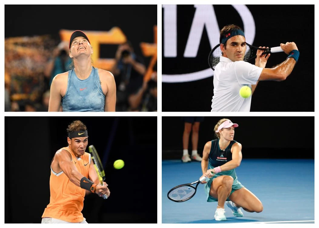 Maria Sharapova looks back to her best as Roger Federer and Rafael Nadal show no signs of slowing down