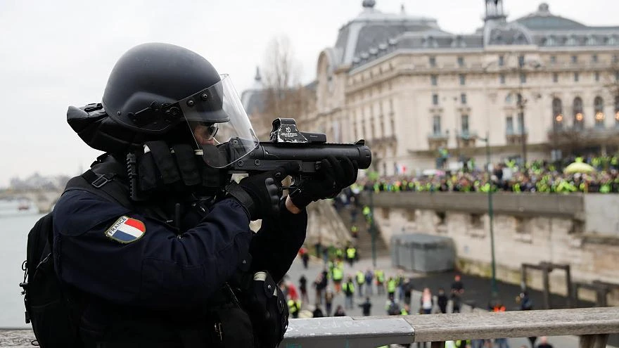 Several incidents of officers being attacked by protesters have led to a hardening of the battle lines. (Reuters)
